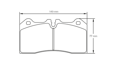 Pagid Racing Brake Pads No. 8187 - Discovery Parts